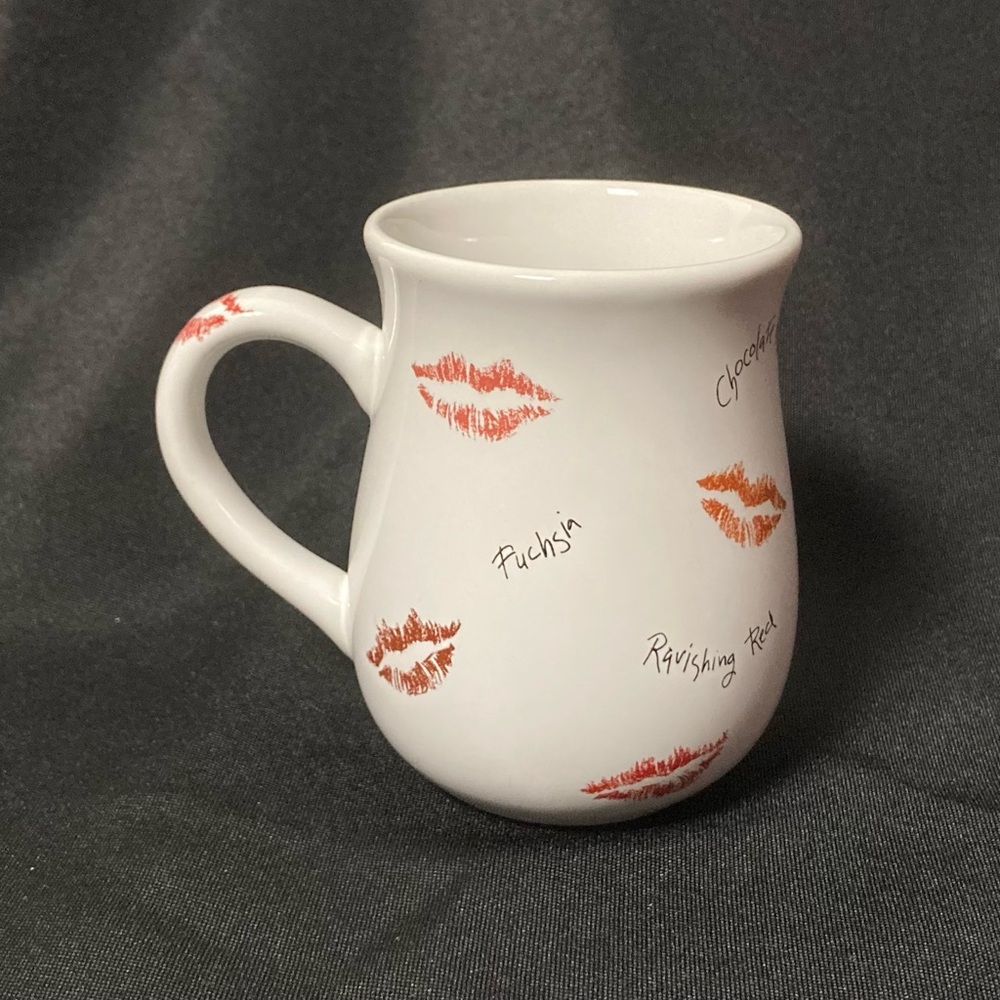 ⭐️ Mary Kay Kisses Lipstick Shade Names 12 oz Ceramic Mug
